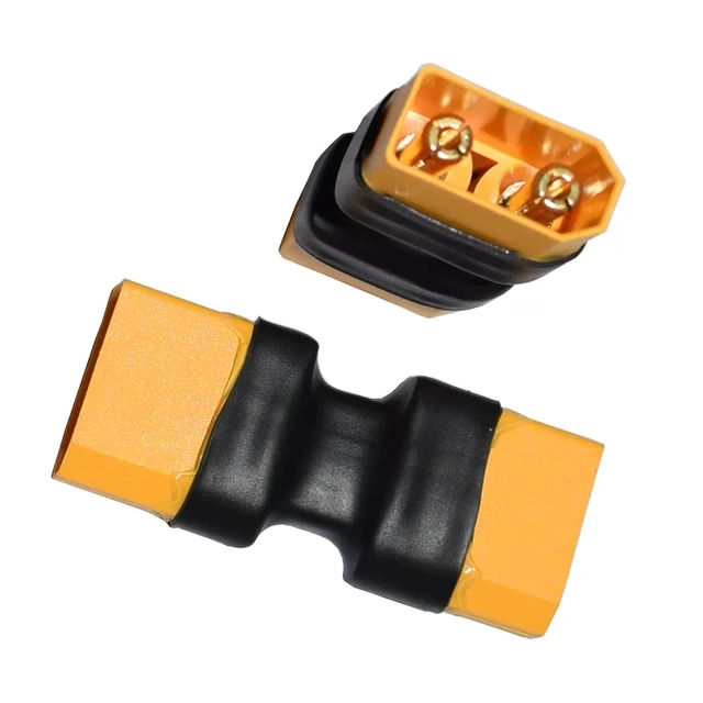 Alt view image 5 of 6 - 2Pcs XT90 Male to Male Adapter Connectors 30A Rated, Pure Copper Thickened, Amass Terminals, XT90 Conversion Cable