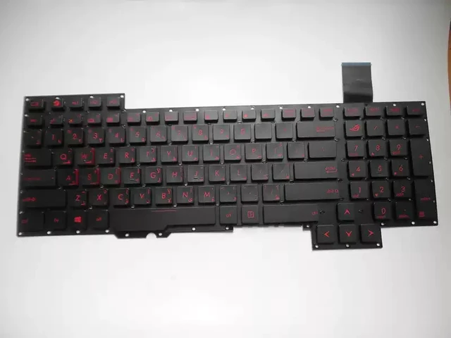 Alt view image 2 of 3 - Replacement Keyboard for ASUS ROG G751J G751JL G751JM G751JT TW