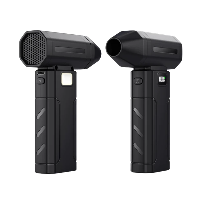 Alt view image 6 of 7 - X8 Violent Turbo Fan High-Speed Brushless Motor, Mini Portable Handheld Wireless Blower, Multi-Function for Outdoor Dust Cleaning/Cooling/Fire Starting