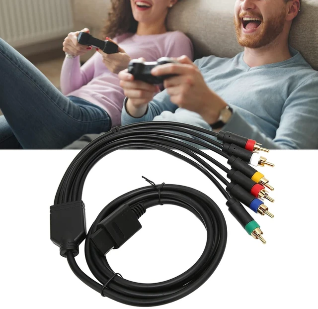 Alt view image 3 of 7 - RGBS AV Cable for PS1/PS2/PS3 RGB + Sync Monitor Cable with Stereo Audio
