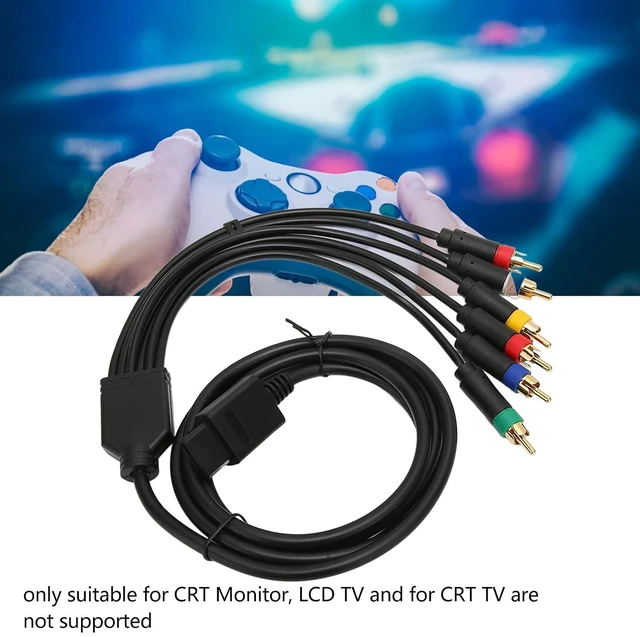 Alt view image 5 of 7 - RGBS AV Cable for PS1/PS2/PS3 RGB + Sync Monitor Cable with Stereo Audio