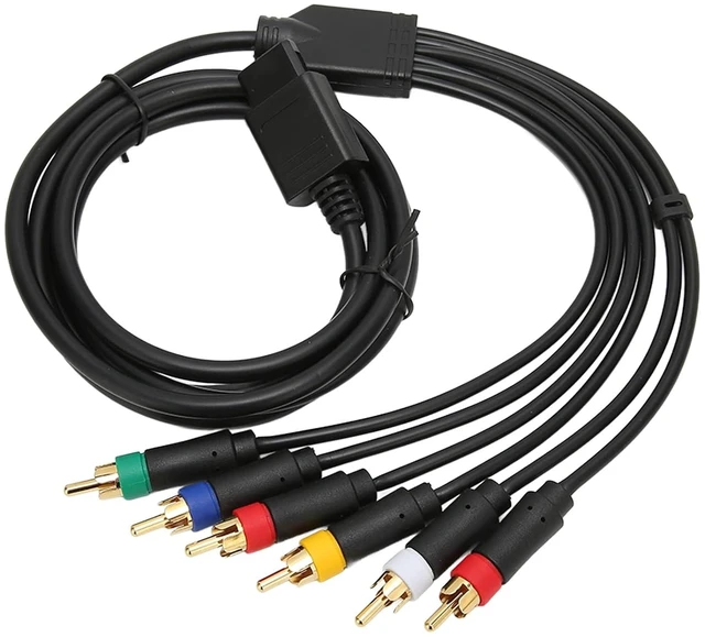 Alt view image 2 of 7 - RGBS AV Cable for PS1/PS2/PS3 RGB + Sync Monitor Cable with Stereo Audio