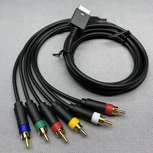 Main image of RGBS AV Cable for PS1/PS2/PS3 RGB + Sync Monitor Cable with Stereo Audio