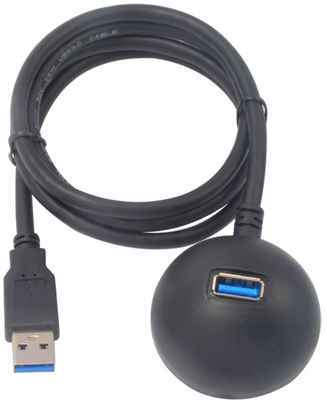 Main image of 3.28FT/1M USB 3.0 Type-A Male to Female Extension Cable, 5Gbps High Speed Extender Cord for Docking Station, Flash Drives & Common USB Peripherals