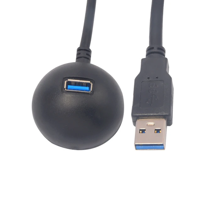 Alt view image 2 of 7 - 3.28FT/1M USB 3.0 Type-A Male to Female Extension Cable, 5Gbps High Speed Extender Cord for Docking Station, Flash Drives & Common USB Peripherals
