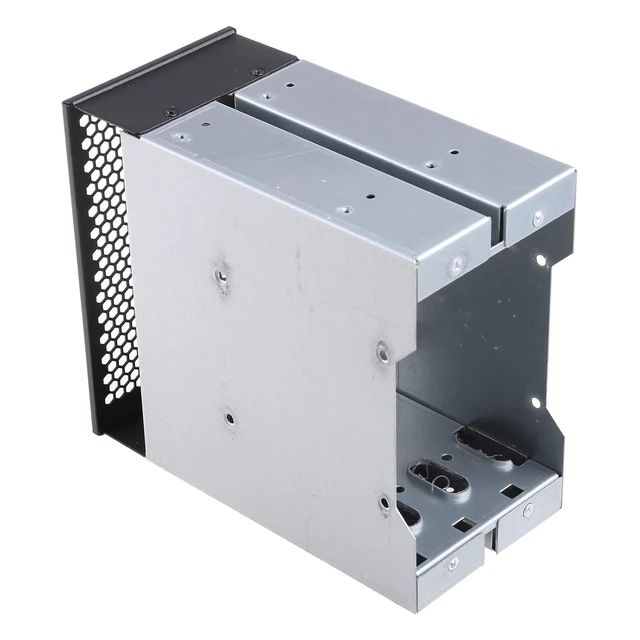 Alt view image 5 of 5 - HY 3-Bay HDD Cage Converts 2 x 5.25" Optical Bays to 3 x 3.5" Drive Bays, PC Case Storage Expansion Rack
