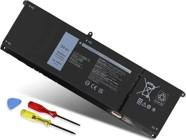 Alt view image 8 of 14 - LXHY V6W33 Battery Replacement for Dell Inspiron 15 3511 3520 3515 3510 5510 5515 5518 5310 5635 5625 5630 Latitude 3320 3330 3420 3520 Vostro 3515 3525 Series 15V 54Wh