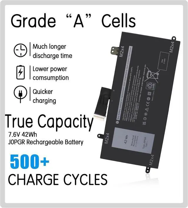 Alt view image 9 of 14 - LXHY Laptop Battery Replacement for Dell Latitude 12 5285 E5285 5290 2-in-1 Series T17G T17G001 T17G002 Tablet Notebook 1WND8 0J0PGR JOPGR 0RDYCT RDYCT X16TW NOT (MB991LL MC375LL MD314 MC724LL)