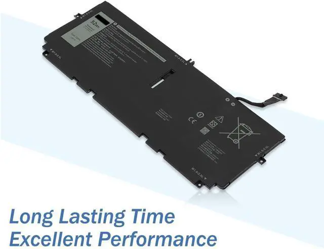 Alt view image 12 of 14 - LXHY 722KK Laptop Battery Replacement for Dell XPS 13 9300 (2020), XPS 13 9310 (2020), XPS 13 9380 (2020) P117G P117G001 P117G002 Series Laptop Battery for Dell 722KK 2XXFW FP86V WN0N0 7.6V/52Wh