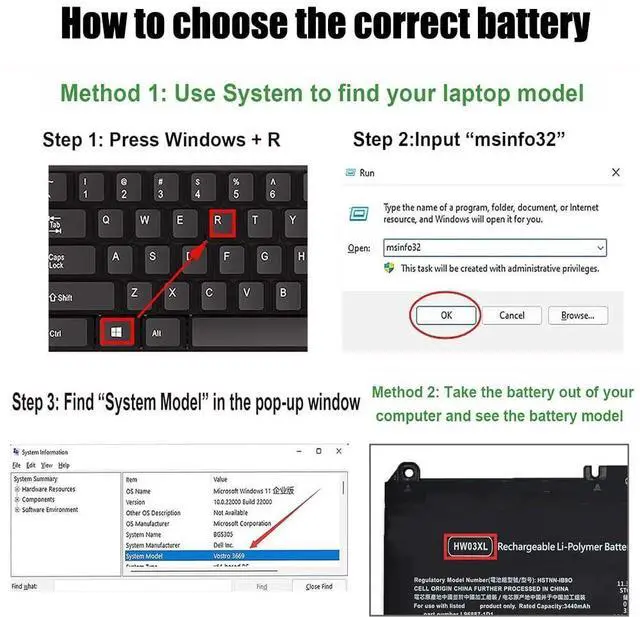 Alt view image 9 of 14 - LXHY HW03XL Replacement Battery for HP Pavilion 15-EG 15-EH 17-CN 17-CP 15-EG0073CL 15-EG2073CL 15-EG1053CL 15-EG1073CL