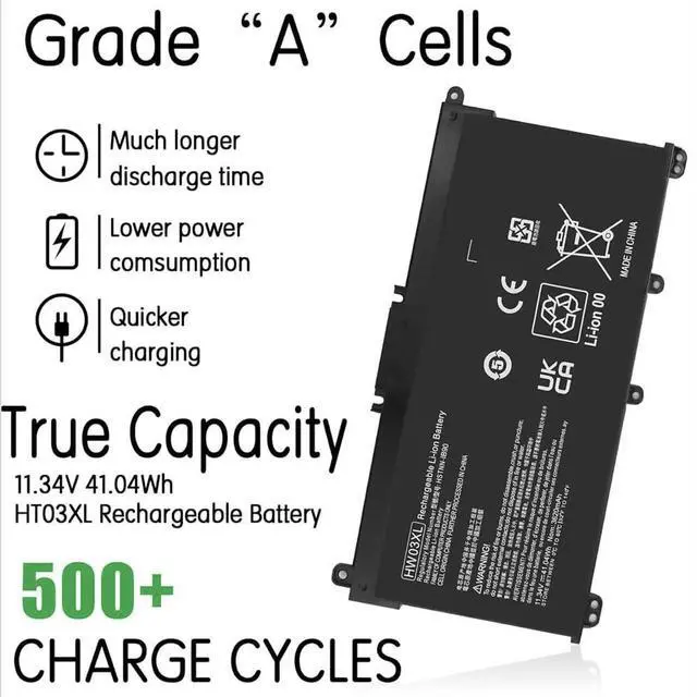 Alt view image 14 of 14 - LXHY HW03XL Replacement Battery for HP Pavilion 15-EG 15-EH 17-CN 17-CP 15-EG0073CL 15-EG2073CL 15-EG1053CL 15-EG1073CL