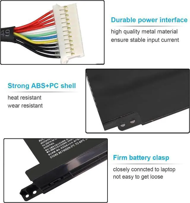 Alt view image 8 of 10 - LXHY BN06XL L68299-005 Laptop Battery Replacement for HP Spectre X360 Convertible 15-EB 15T-EB 15-eb0xxx 15-eb1xxx 15-eb0053dx 15-eb0043dx 15-eb1043dx 15t-eb000 15t-eb100 BNO6XL BN06072XL-PL 72.9Wh