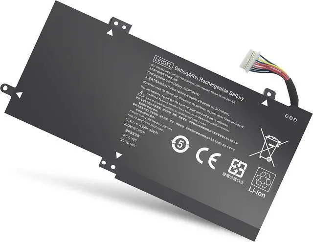 Alt view image 8 of 14 - LXHY 796356-005 LE03XL Laptop Battery Compatible with HP Envy X360 M6-W101dx W102dx W103dx W010dx, Pavilion X360 13-s000 15-bk000 13-s120nr 13-s128nr 15-bk010nr 15-bk152nr HSTNN-PB6M HSTNN-YB5Q