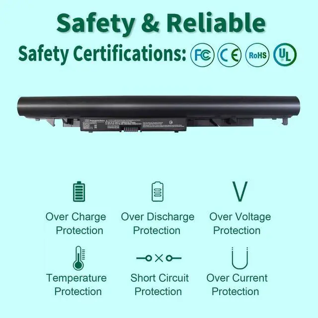 Alt view image 11 of 14 - LXHY 919700-850 JC03 Laptop Battery for HP 15-bs 15-bw 17-bs Series 15-bs0xx 15-bs1xx 15-bs015dx 15-bs013dx 15- bw033wm 15-bw053od 919701-850 919681-421 HSTNN-LB7V 3inr19/66