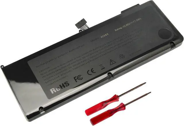 Alt view image 8 of 14 - LXHY A1382 Battery 10.95V 77.5Wh Laptop Battery for MacBook Pro 15 inch Core i7 (only for Early 2011 Late 2011 Mid 2012) A1286 MC721LL/A MC723LL/A MD035LL/A MD318LL/A MD322LL/A MD103LL/A MD104LL/A