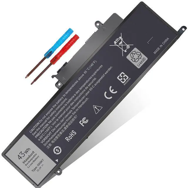 Alt view image 8 of 14 - 43Wh Type GK5KY Battery Replacement for Dell Inspiron 11 3000 3147 3148 3152 3153 3157 3158 7000 7347 7348 7352 7353 7359 15 7000 7558 7568, fits GK5KY P20T 92NCT 04K8YH