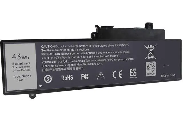 Alt view image 12 of 14 - 43Wh Type GK5KY Battery Replacement for Dell Inspiron 11 3000 3147 3148 3152 3153 3157 3158 7000 7347 7348 7352 7353 7359 15 7000 7558 7568, fits GK5KY P20T 92NCT 04K8YH