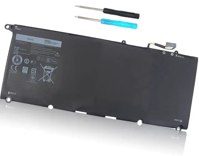 Alt view image 7 of 12 - 60WH 7.6V PW23Y Battery Replacement for Dell XPS 13 9360 P54G002 13-9360-D1605G D1605T D1609G D1505G D1509 D1705G D1805T D1805TG 3591SLV Series 0RNP72 0TP1GT RNP72 TP1GT 4 Cell