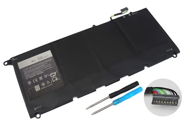 Alt view image 10 of 12 - 60WH 7.6V PW23Y Battery Replacement for Dell XPS 13 9360 P54G002 13-9360-D1605G D1605T D1609G D1505G D1509 D1705G D1805T D1805TG 3591SLV Series 0RNP72 0TP1GT RNP72 TP1GT 4 Cell