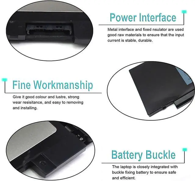 Alt view image 9 of 14 - GJKNX DV9NT 7.6V 68WH Laptop Battery Replacement for Dell Latitude 5480 5580 5280 5288 5290 5490 5491 5590 5591 E5480 E5580 E5590 E5490 Precision 15 3520 3530 M3520 GD1JP DY9NT 0DY9NT 5YHR4 451-BBZG