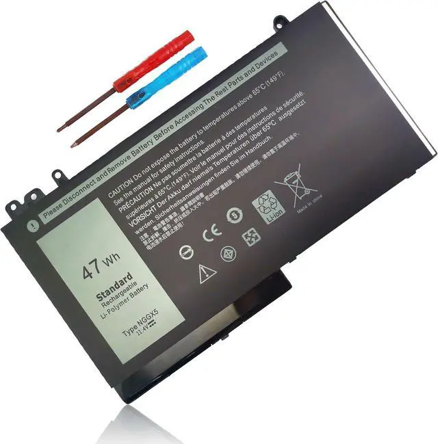 Alt view image 7 of 12 - LXHY NGGX5 Battery for Dell Latitude E5270 E5570 E5470 47Wh Precision M3510 3510 Series P48F P48F001 P48F002 NGGX5-BTI RDRH9 0RDRH9 W9FNJ XKWC7 XWDK1 JY8D6 954DF 0JY8D6 451-BBUM 451-BBUJ 11.4V