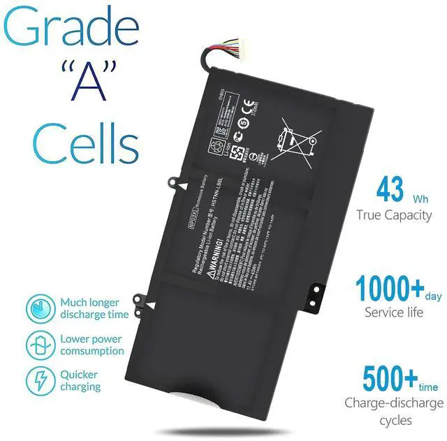 Alt view image 11 of 12 - NP03XL 43Wh Battery Replacement for HP Envy X360 15-u010dx 15-u110dx 15-u111dx 15-u050ca Pavilion X360 13-a010dx 13-a110dx Fits 761230-005 760944-421 TPN-Q146 TPN-Q149