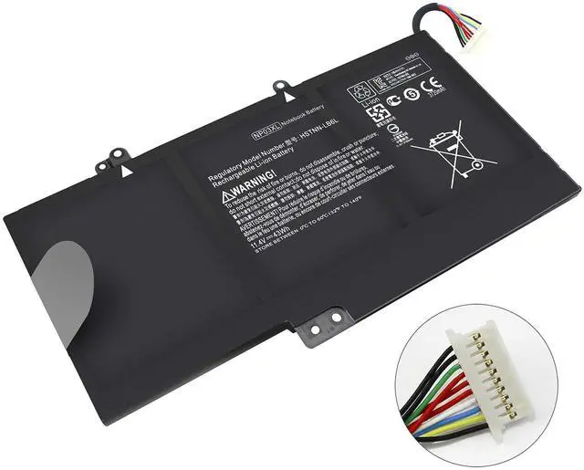 Alt view image 10 of 12 - NP03XL 43Wh Battery Replacement for HP Envy X360 15-u010dx 15-u110dx 15-u111dx 15-u050ca Pavilion X360 13-a010dx 13-a110dx Fits 761230-005 760944-421 TPN-Q146 TPN-Q149
