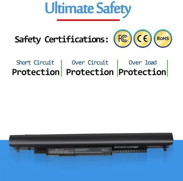 Alt view image 12 of 14 - HS04 14.8V 2600MAH Laptop Battery Replacement for HP 240 G4 255 G4 Notebook 15-ac100 15-ba009dx 15g-ad000 14-af180nr HS04041-CL HS03 807956-001 807957-001 807611-141