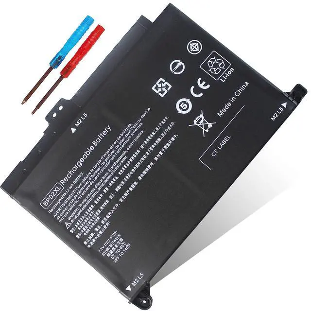 Alt view image 7 of 12 - BP02XL 849909-850 41WH Battery for HP Pavilion Notebook PC 15Z 15AU AW 15Z-AW000 15-AU000 15-AW000 15T-AW000 15-AU010WM 15-AU018WM 15-AU123CL 849569-421 849909-855 849569-542 HSTNN-UB7B TPN-Q172
