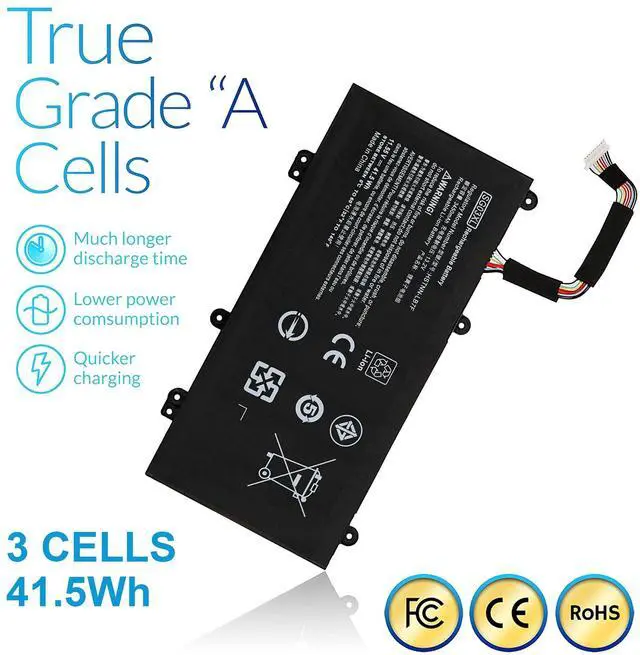 Alt view image 10 of 12 - LXHY 41.5WH Type SG03XL Battery Replacement for HP Envy M7-U109DX M7-U009DX 17T-U100 17-U100 17-U011NR M7-U 17-U 17T-U 849048-421 849049-421 HSTNN-LB7F TPN-I126