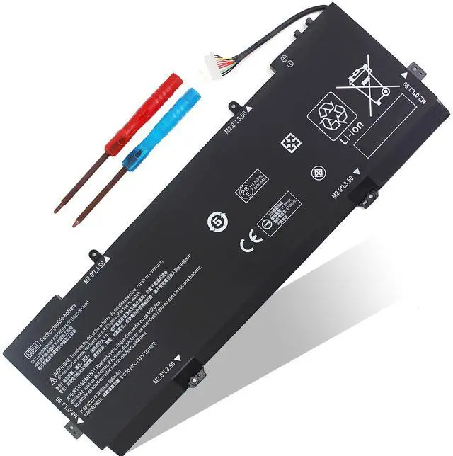 Alt view image 8 of 14 - KB06XL 902401-2C1 Battery for HP Spectre X360 Convertible 15 15-BL0XX 15-BL002XX 15-Bl012DX 15-BL000NA 15T-BL000 15-BL075NR Z6L01EA Z6L02EA Z6K96EA 902499-855 HSTNN-DB7R TPN-Q179, 11.55V 79.2Wh
