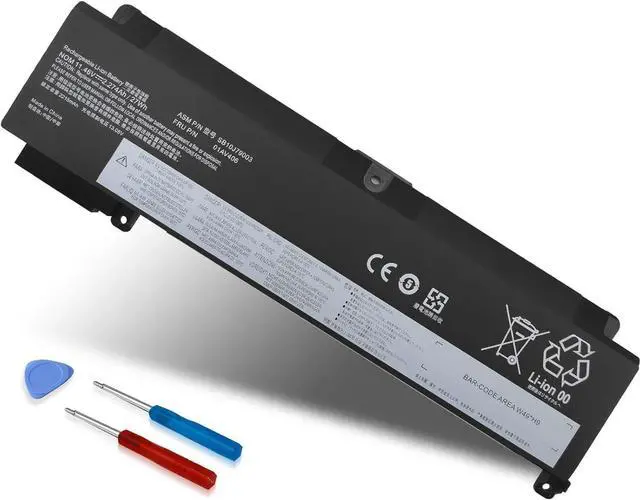 Alt view image 8 of 14 - LXHY 01AV406 Mode for Lenovo ThinkPad T460S T470S Series SB10J79003 01AV405 01AV462 00HW024 00HW025 00HW038 01AV407 01AV408 SB10J79002 L16M3P73 SB10K97605 SB10F46462 SB10F46463 SB10F46476 11.46V 27Wh