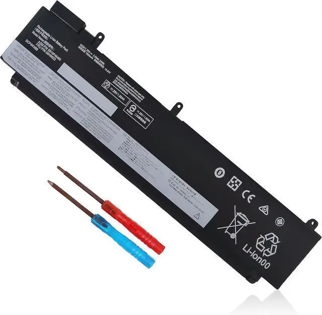 Alt view image 7 of 12 - LXHY 00HW022 SB10F46460 00HW023 SB10F46461 Battery Replacement for ThinkPad T460s T470s Series 00HW036 SB10F46474 00HW037 SB10F46475 3ICP4/43/86 11.25V 24WH 3-Cell Laptop