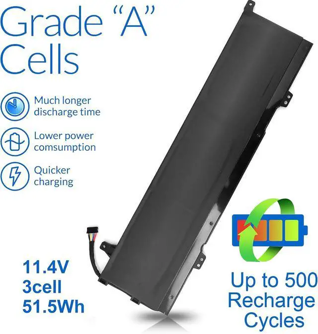 Alt view image 11 of 14 - LXHY L17C3PE0 Battery for Lenovo Yoga 730 15 730-15IKB 730-151KB 730-15lKB 730-15IWL 730-151WL 730-15lWL Laptop Replacement L17L3PE0 5B10Q39196 5B10Q39197 11.25V 51.5W 4587mAh 3-Cell