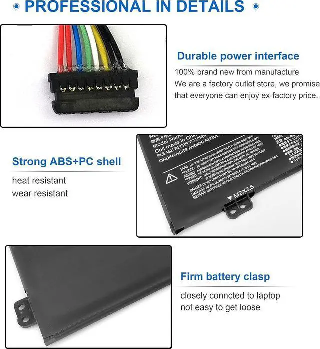 Alt view image 9 of 12 - LXHY L16C4PB1 L16M4PB1 Battery Replacement for Lenovo Yoga 720 13 720-13IKB 720-131KB 720-13lKB 80X6, Yoga 730-13IKB 730-131KB 81C3, Yoga 730 730-13IWL 730-131WL 730-13lWL 81JR, L16L4PB1 5B10M52738