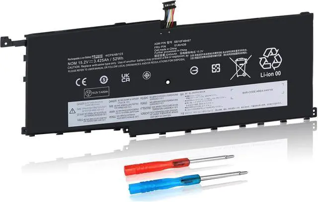 Alt view image 8 of 14 - LXHY 01AV439 X1 Yoga Gen 1 Laptop Battery Replacement for Thinkpad X1 Carbon 4th Gen 4 2016 ThinkPad X1 Yoga Gen1/Gen2 Series SB10F46466 01AV458 01AV409 01AV457 SB10F46467 01AV438 Computer
