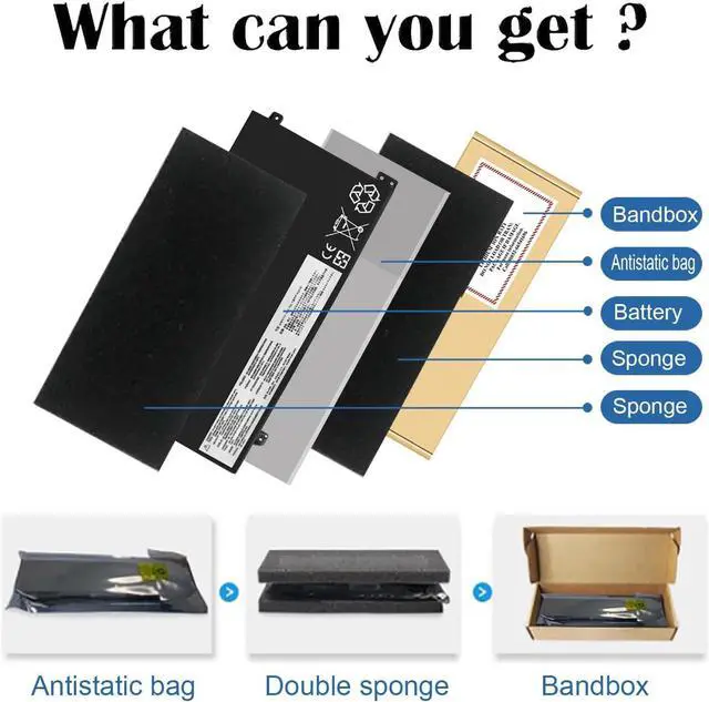 Alt view image 13 of 14 - LXHY L17M3PG1 L17L3PG1 L17C3PG1 Laptop Battery Compatible with Y530-15ICH Y540 Y545-PG0 Y7000 2019 1050 Y7000-2019-PG0 Y540-15IRH-PG0 Y7000P Y7000P-1060 Notebook L17M3PG3 17-BS049DX
