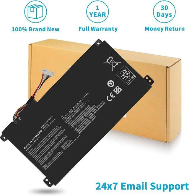 Alt view image 13 of 14 - LXHY 42Wh B31N1912 C31N1912 Replacment Laptop Battery for ASUS VivoBook 14 15.6" E410 E410MA E410M L410MA E410KA F414MA E510 E510M E510MA E510KA L510 L510MA R522MA F414MA-EK1890WS L510MA-WB04(DF112)