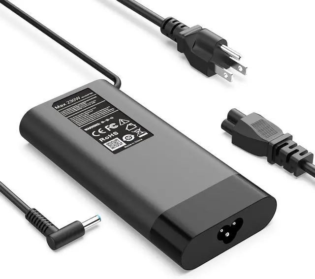 Alt view image 8 of 14 - LXHY 19.5V11.8A 230W Adapter Charger TPN-LA10 Compatible for HP Omen X 2S 15, Z2 Mini G4, Thunderbolt Dock 230W G2 2UK38AA Zbook 15 17 G2,925141-850 Laptop Power Supply Cord