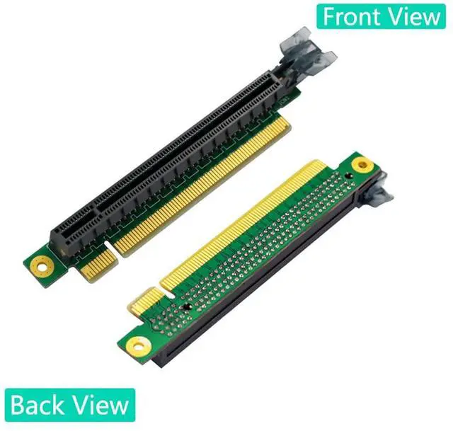 Alt view image 2 of 6 - PCI-Express 3.0/4.0 16x Riser Card 90 Degree High Speed Riser Card for 1U / 2U Server Case (PCI-E 3.0 for 1U)