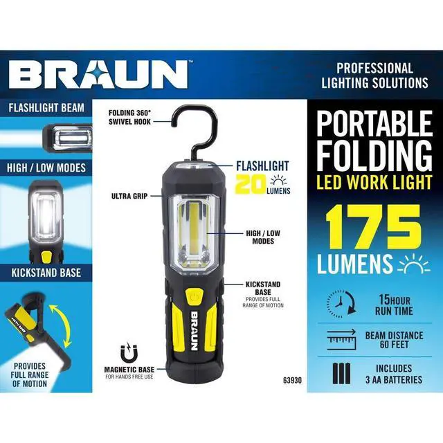 Alt view image 2 of 4 - 175 Lumen LED Work Light