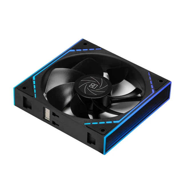 Alt view image 3 of 7 - TL-M12QR 120mm Reverse Case Fans, 1-Pack | Reverse Airflow, Daisy Chain PWM/ARGB, Infinity Mirror Lighting