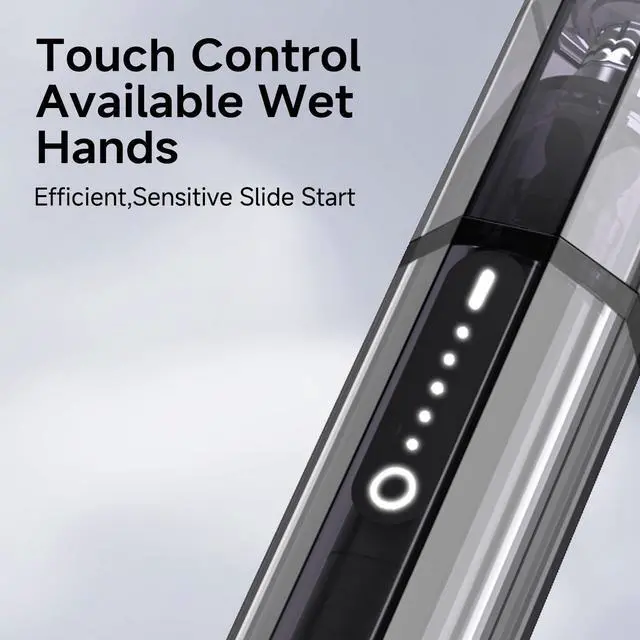 Alt view image 3 of 6 - Nose Ear Trimmer Clipper R Angle Round Fast Charge Type-c Port Painless Hair Trimmer for Men Women,Touch Control Available Wet Hands with IPX7 Waterproof,Dual Edge Blades for Easy Cleaning Grey
