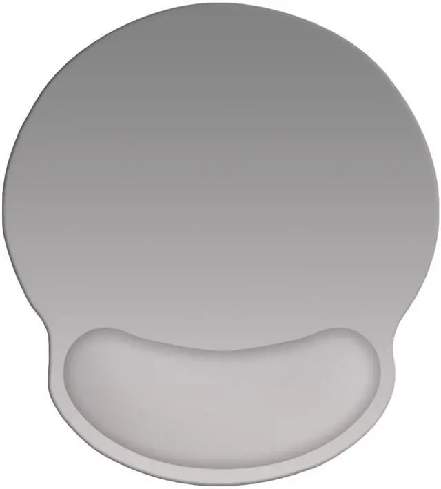 Main image of Mouse Pad with Wrist Rest Support, Ergonomic Gaming Mouse Pad with Non-Slip PU Base for Computer, Laptop, Office and Home, Easy Typing & Pain Relief (Gray)