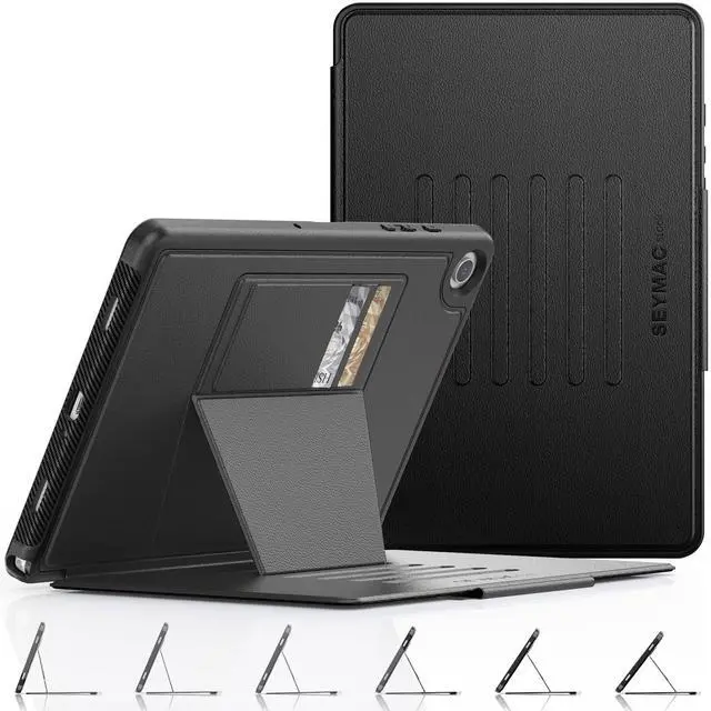 Main image of Case for Samsung Galaxy Tab A9+ Plus 11'', Auto Sleep/Wake Case with Magnetic Multi-Angles Stand, Card Slot for Galaxy Tab A9+/ A9 Plus 11'' SM-X210/X216/X218, (Black)