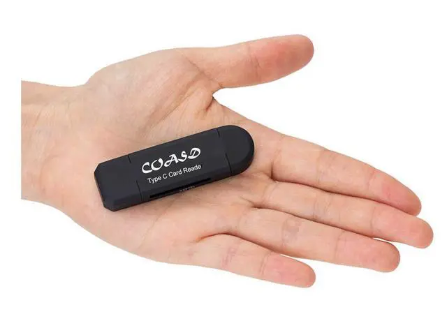 Alt view image 5 of 6 - Memory Card Reader SD OTG Adapter and USB 3.0 Portable for SDXC, SDHC, SD, MMC, RS-MMC, Micro SDXC, Micro SD, Micro SDHC Card and UHS-I Card (Type C)