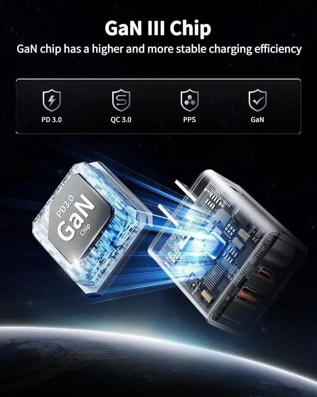 Alt view image 4 of 7 - USB C Wall Charger Block,20W USB C&USB A Dual Port Charging Block Plug USB C Power Adapter Compatiblefor iPhone 17/17e /17 Pro Max/Air/16e/16 ProMax/16Plus/15/14/13/12/11/XS,iWatch,iPad Pro/Air/Mini