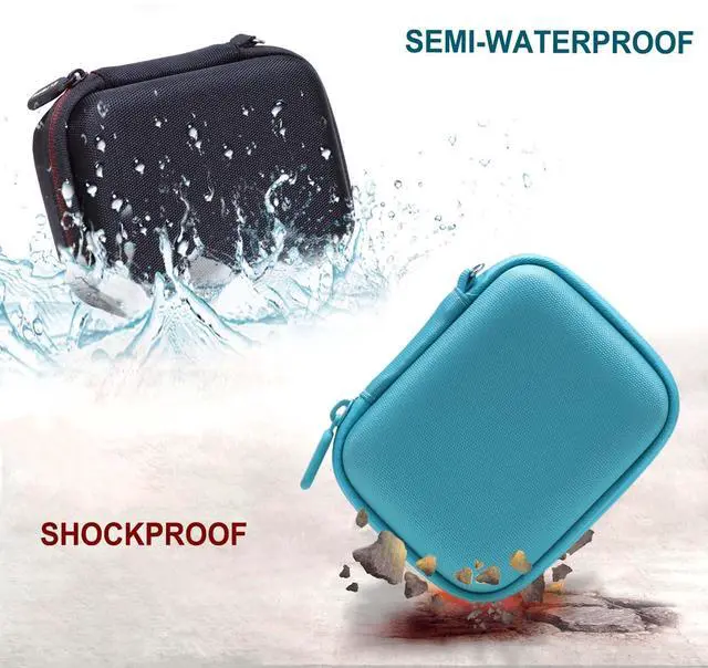 Alt view image 6 of 7 - Case Compatible with JBL Go 4 / GO 5 / Go 3 Ultra-Portable Waterproof Speaker, Black