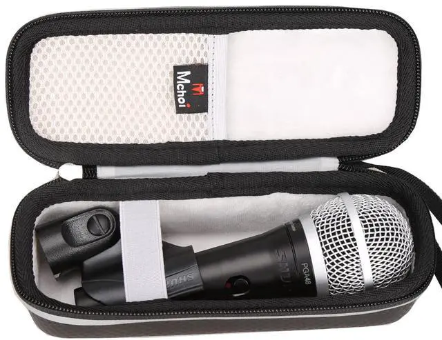 Main image of Microphone Case Fits for Shure PGA48-LC Cardioid Dynamic Vocal Microphone,Case Only