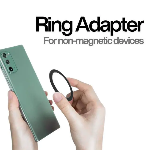 Alt view image 6 of 7 - Magnetic Car Phone Mount Air Vent Holder with Metal Ring